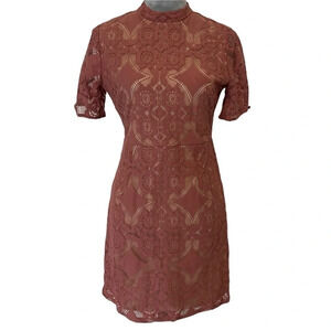 Altar’d State Short Body-con Lace Dress Size Medium